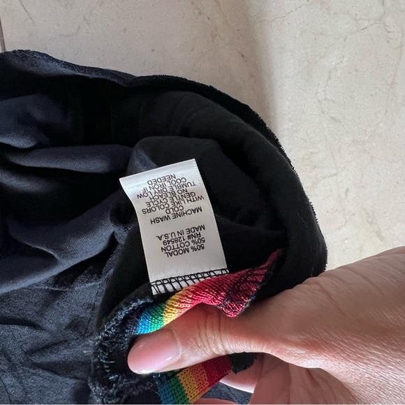 Aviator Nation Like New Terry Cloth Rainbow Tank Sz medium - Picture 6 of 6